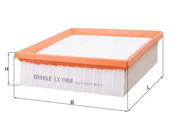 Mahle LX1968 Luftfilter