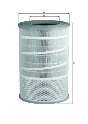 Mahle LX2068 Luftfilter