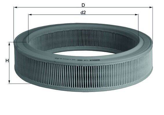 Mahle LX568 Luftfilter
