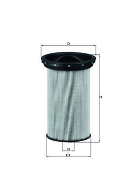 Mahle KX69 Kraftstofffilter