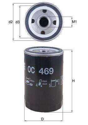 Mahle OC469 Ölfilter