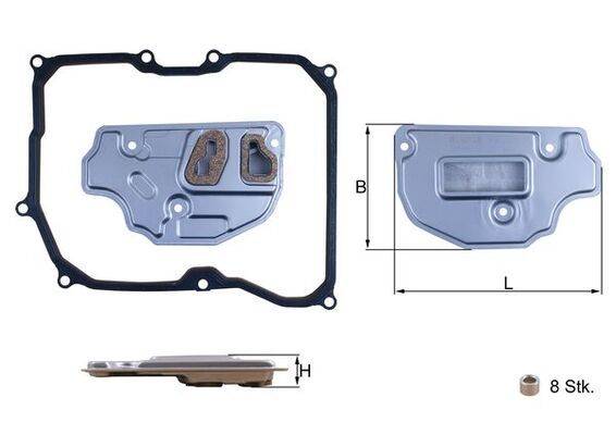 Mahle HX256D Hydraulikfilter, Automatikgetriebe