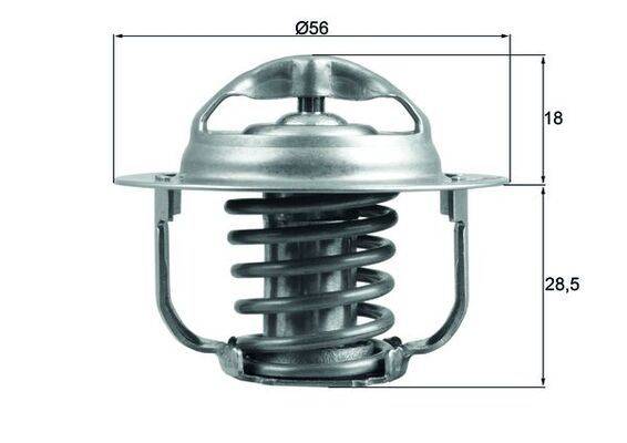 Mahle TX20186D Thermostat, Kühlmittel