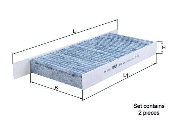 Mahle LAK426/S Filter, Innenraumluft