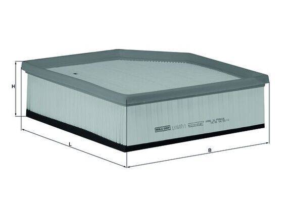 Mahle LX1607/1 Luftfilter