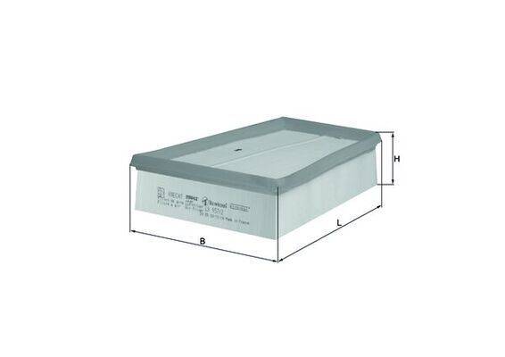 Mahle LX957/2 Luftfilter