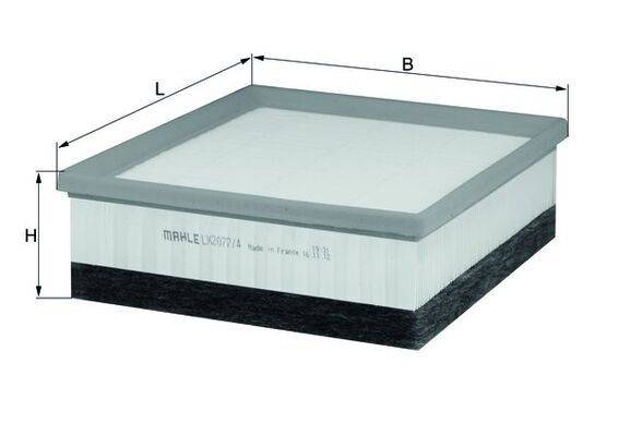 Mahle LX2077/4 Luftfilter