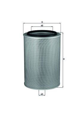 Mahle LX674 Luftfilter