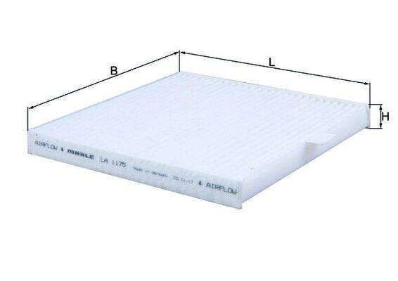 Mahle LA1175 Filter, Innenraumluft