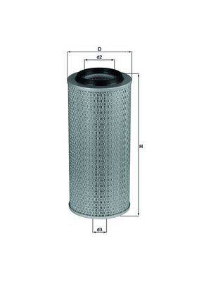 Mahle LX275 Luftfilter