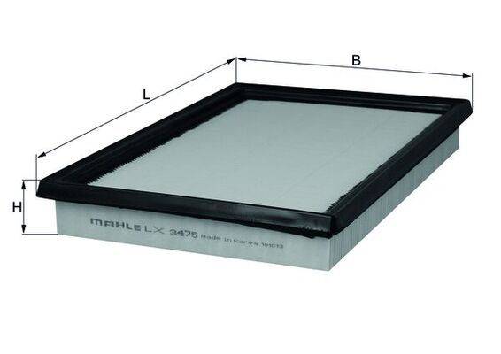 Mahle LX3475 Luftfilter