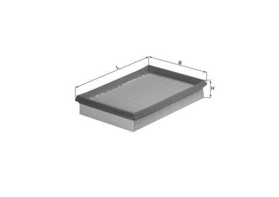 Mahle LX675 Luftfilter