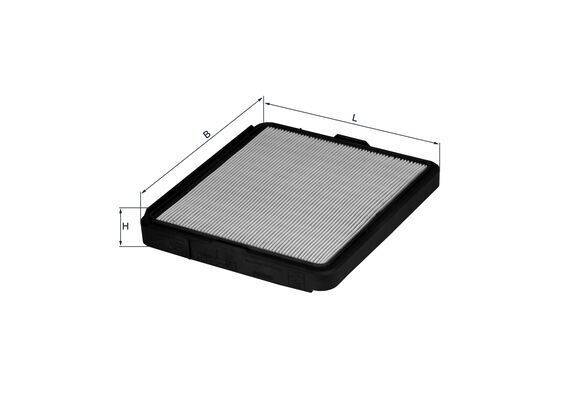 Mahle LX75 Luftfilter