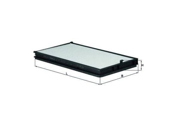 Mahle LA177 Filter, Innenraumluft