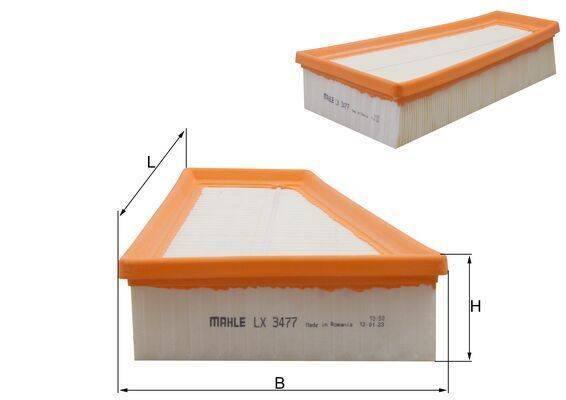 Mahle LX3477 Luftfilter