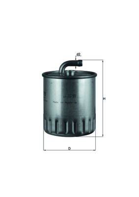 Mahle KL179 Kraftstofffilter