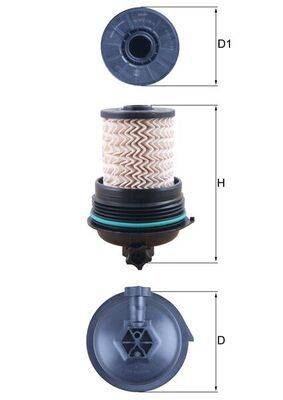 Mahle KX480 Kraftstofffilter