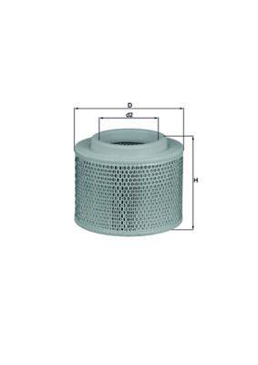 Mahle LX2808/1 Luftfilter