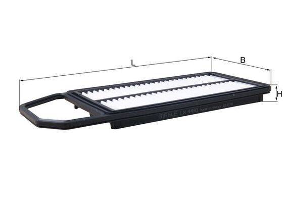 Mahle LX4481 Luftfilter