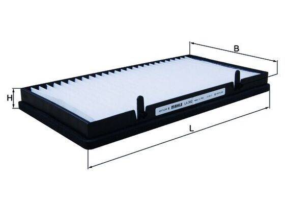 Mahle LA382 Filter, Innenraumluft