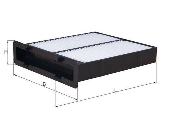 Mahle LA682 Filter, Innenraumluft