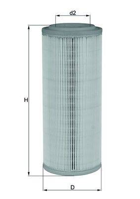 Mahle LX2682 Luftfilter