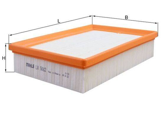 Mahle LX5082 Luftfilter