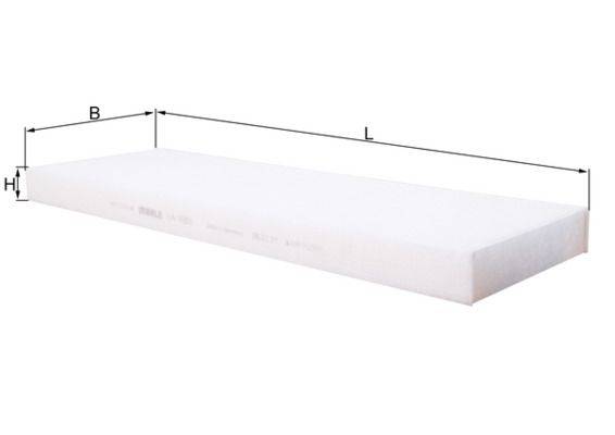 Mahle LA1683 Filter, Innenraumluft