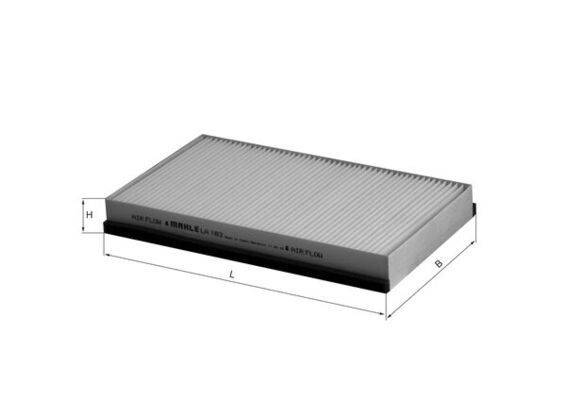 Mahle LA183 Filter, Innenraumluft