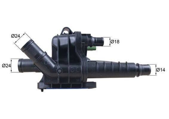 Mahle TH6683 Thermostat, Kühlmittel