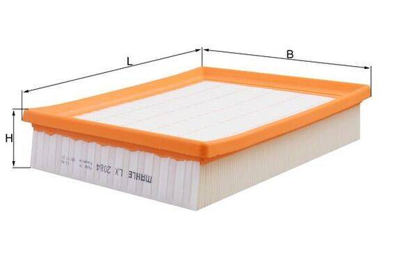 Mahle LX2084 Luftfilter