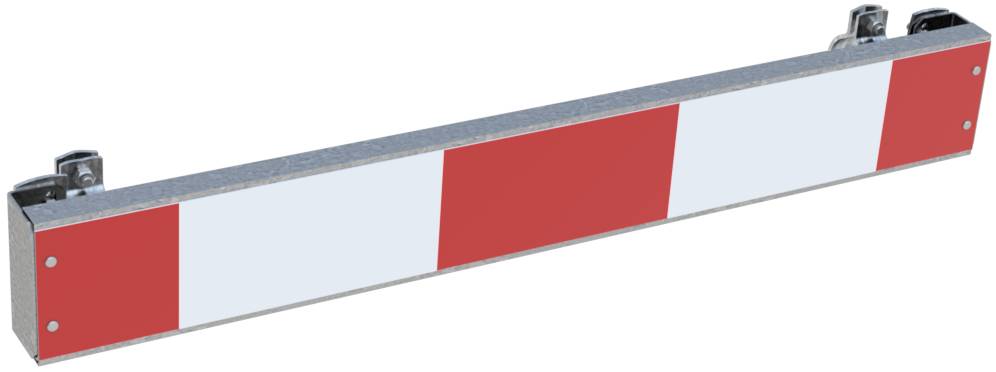 Schake 6320202 Warnschild mit Rohrschellen Folie RA2/B