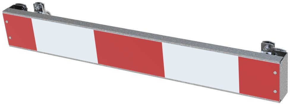 Schake 6320202 Warnschild mit Rohrschellen Folie RA2/B