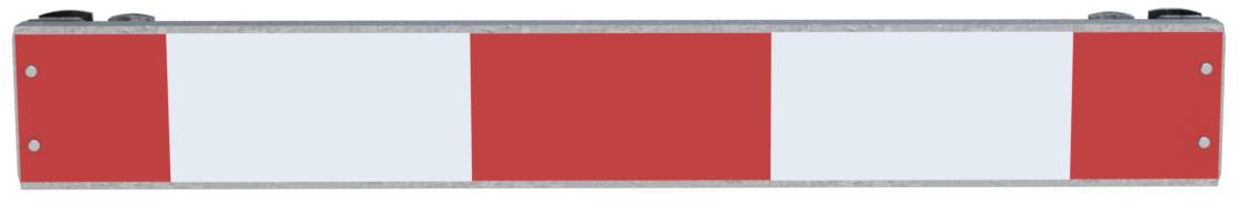 Schake 6320202 Warnschild mit Rohrschellen Folie RA2/B