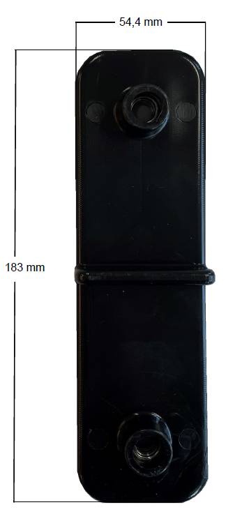 Schake 33902L-2 Bodenschutzmatte aus recyceltem Kunststoff Zubehör:<br><br>Kunststoffverbinder