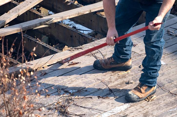 Schake 10196 Brechstange aus Rundstahl Ø30 mm mit angeschmiedeter Spitze und gerader Schneide Länge: 1,50 m