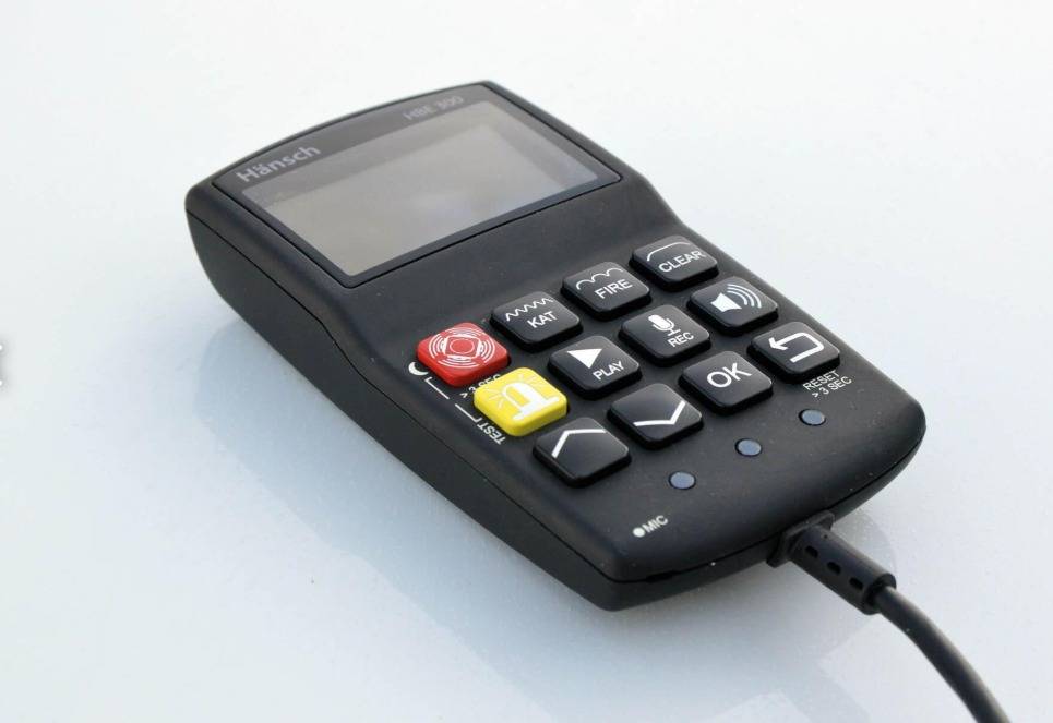 Mobiles Warn- und Kommunikationssystem, Hänsch MOWACOM 2.0, Gelbe LED Kennleuchte Comet S, 12 Volt