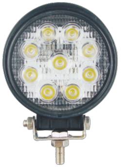 LED Arbeitsscheinwerfer 9 x 3W; 9-32V, 30°