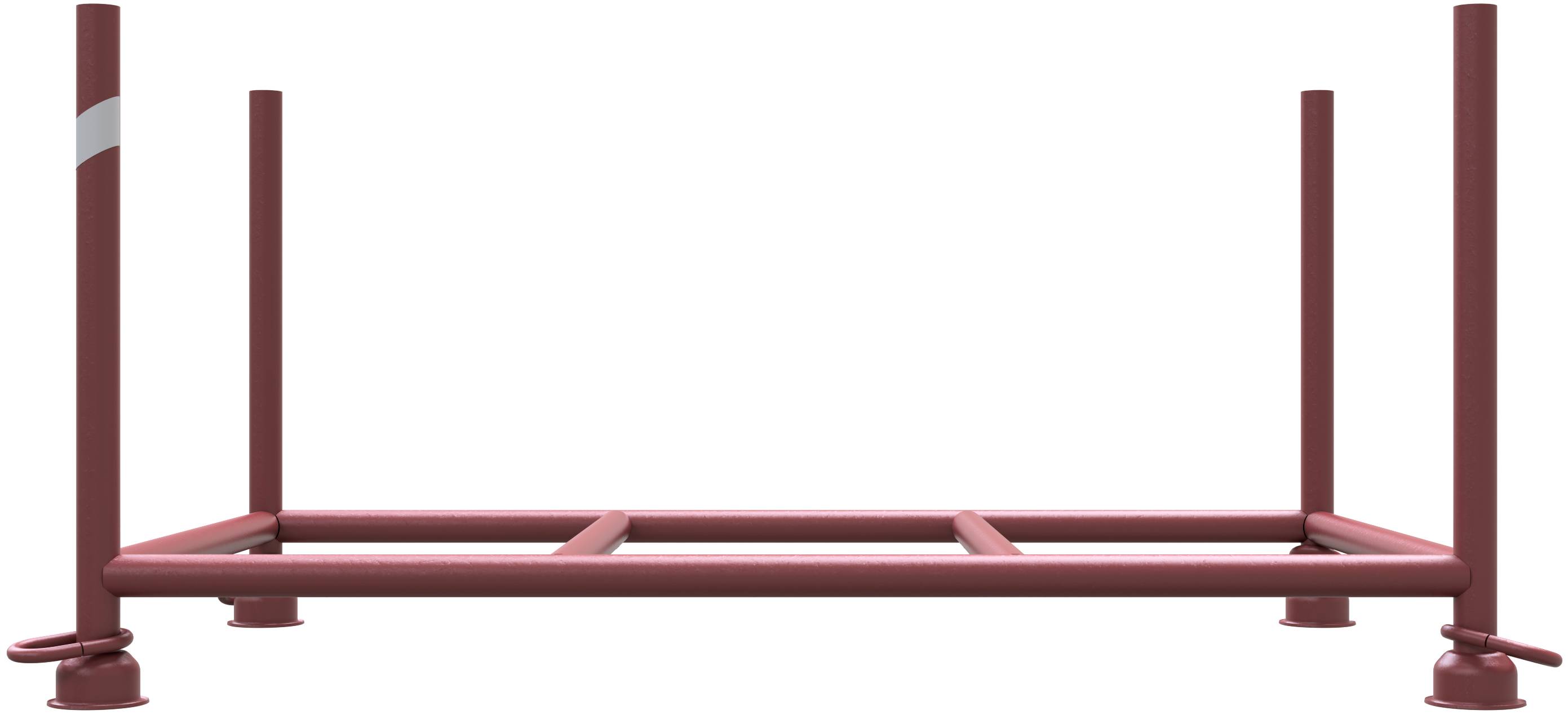 Schake 50200-0 Stapelpalette 1,50m x 0,87m lackiert Füllmaße: 1,50m x 0,87m x 0,30m