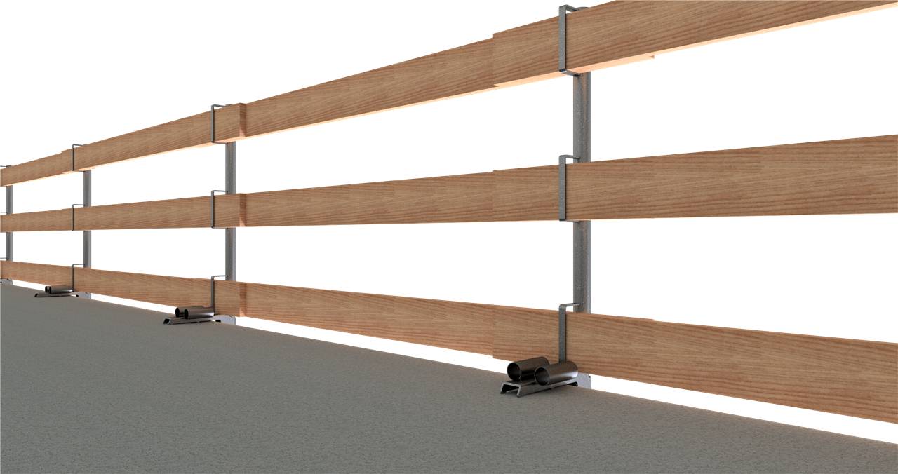 Schake 112100 Uni-Geländerhalterung Typ A