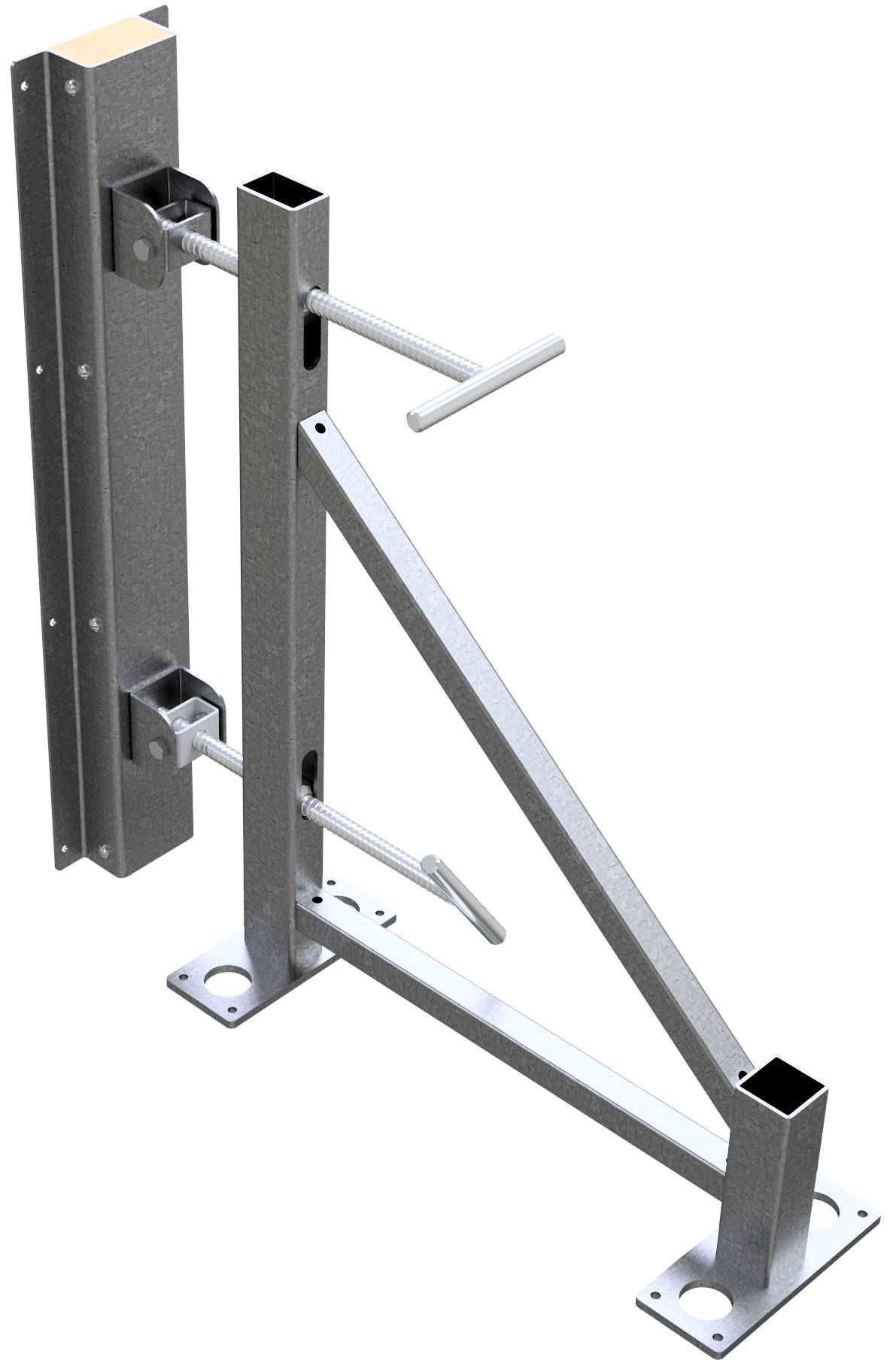 Schake 111972-2 Abschalstütze neigbar mit Kantholz