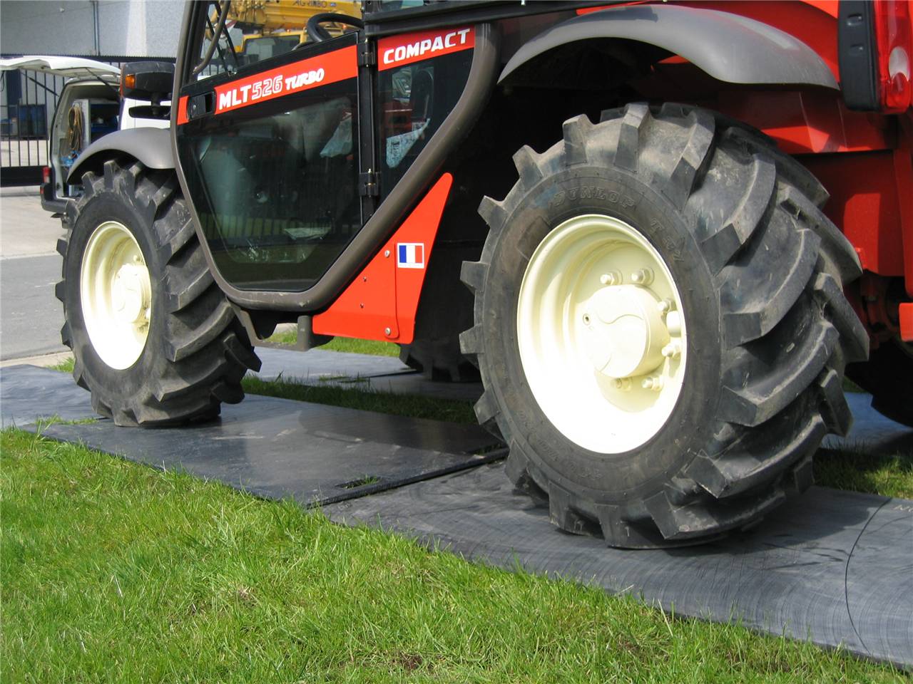 Schake 33902-1 Bodenschutzmatte aus UHMWPE Zubehör: <br><br>Längsverbinder für 15 mm Platte