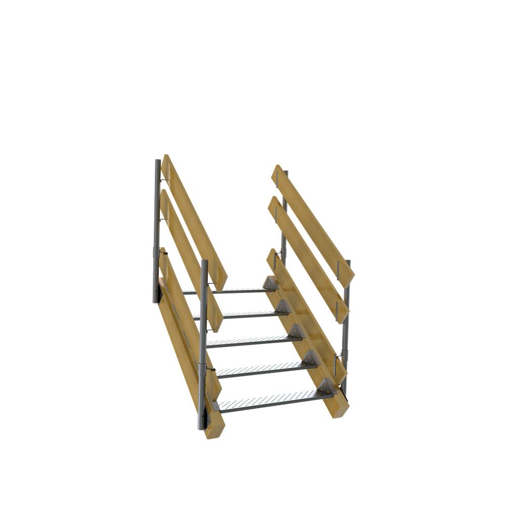 Schake 706810 Einzelteile für das Bautreppen-SET Bautreppe-Einzeltritt