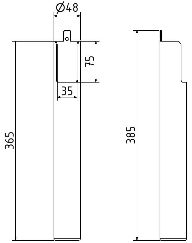 Schake 11295-1 Hülse für Betonierkonsole