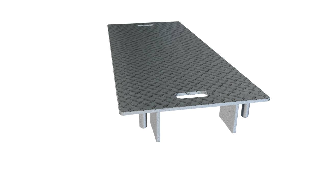 Schake 33931-12 Schlauch- und Kabelbrückensystem Verlängerungselement 1000 x 400 x 100mm