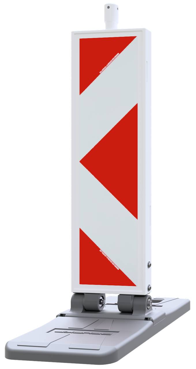Schake 36080P Klappbake Folie Typ RA1/A, pfeilförmig doppelseitig rechts- / linksweisend