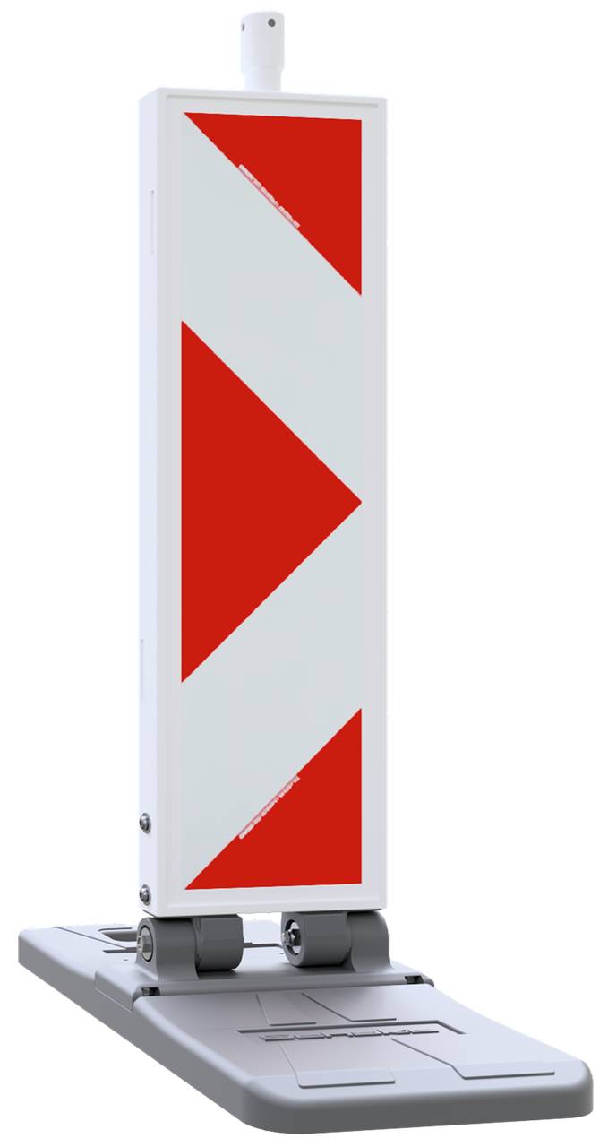 Schake 36080P3 Klappbake Folie Typ RA2/C, pfeilförmig doppelseitig rechts- / linksweisend