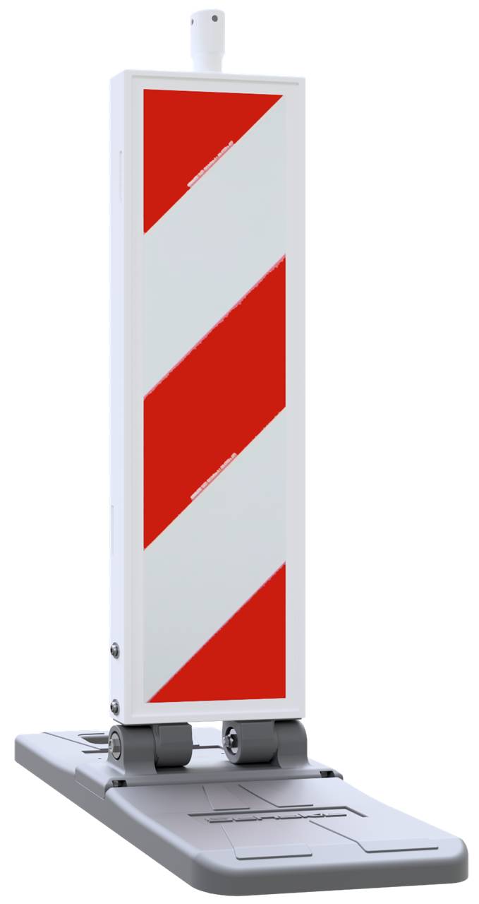 Schake 36080 Klappbake Folie Typ RA1/A, schraffiert doppelseitig rechts- / linksweisend