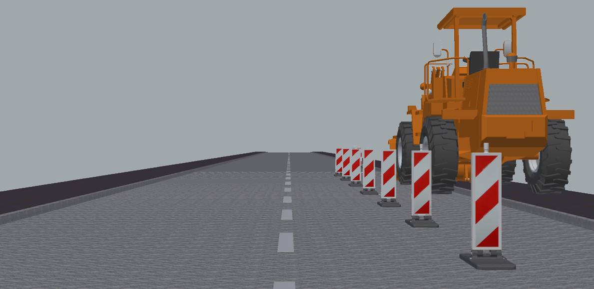 Schake 36080 Klappbake Folie Typ RA1/A, schraffiert doppelseitig rechts- / linksweisend