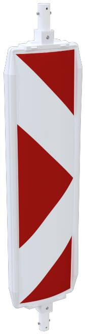 Schake 36NOXP2 BASt-Wendebake NOX Folie Typ RA2/B, pfeilförmig doppelseitig rechts- / linksweisend